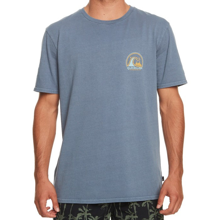 Want to buy QUIKSILVER CLEAN CIRCLE T-SHIRT - BERING SEA? At The Old Man  Boardsports
