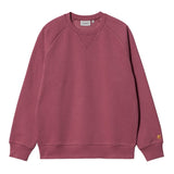 CARTHARTT WIP CHASE SWEATER - PUNCH/GOLD