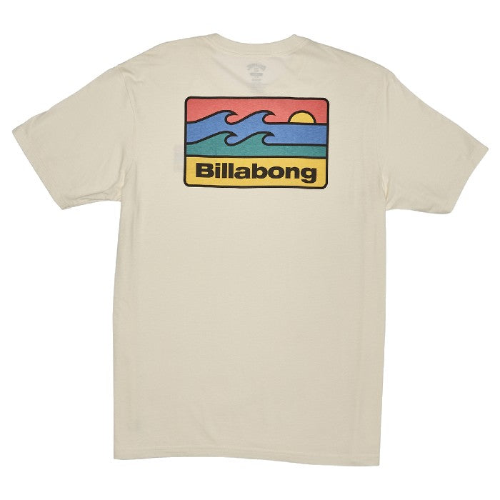 BILLABONG WALLED T-SHIRT - OFF WHITE