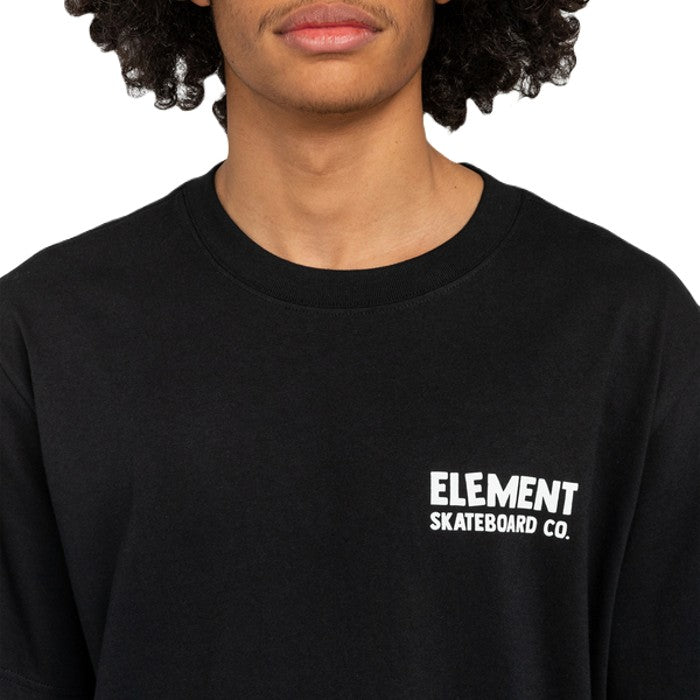 ELEMENT NEVER T-SHIRT - FLINT BLACK