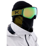 ANON M4 WINTERSPORT GOGGLES (TORIC) + BONUS LENS + MFI FACE MASK - GREEN/PERCEIVE VARIABLE GREEN/PERCEIVE CLOUDY PINK