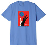 OBEY PROTECT OUR MOTHER EARTH T-SHIRT - TRANQUIL BLUE