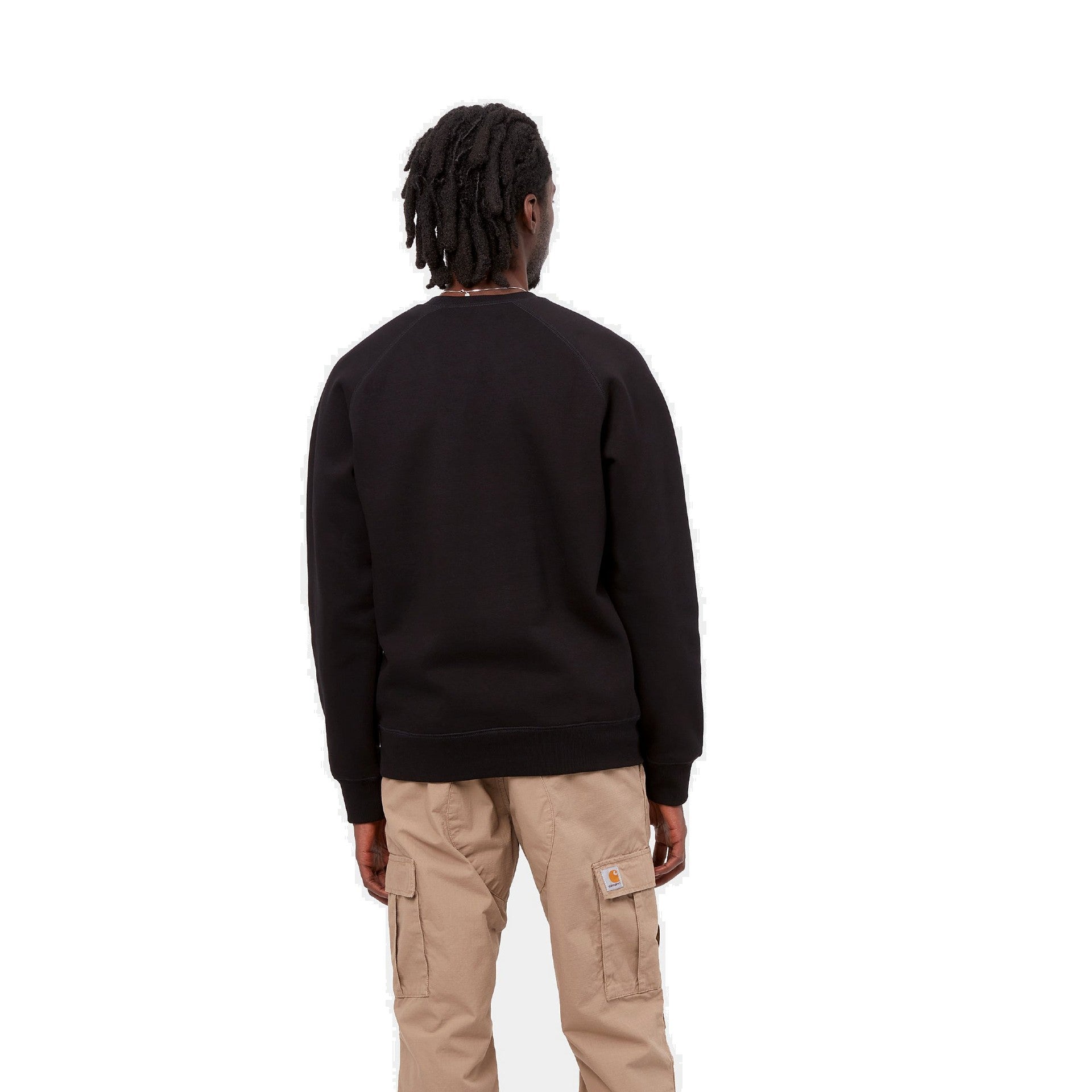 CARHARTT WIP CHASE SWEATER - BLACK/GOLD